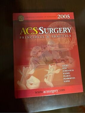 ACS Surgery: Principles & Practice (2005) - Red Cover